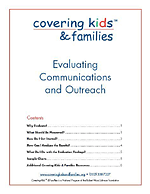 Evaluating Communications and Outreach